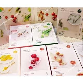 Hộp Mặt Nạ Giấy It's Real Squeeze Innisfree Mask Polidom