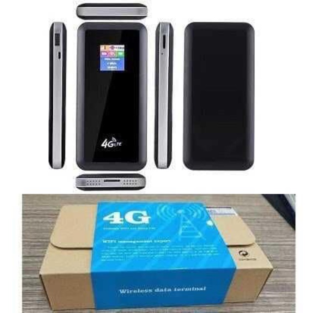 Bộ phát Wifi di động 4G EXPERT kiêm pin sạc dự phòng đa năng cho điện thoại dung lượng 10.000mAh