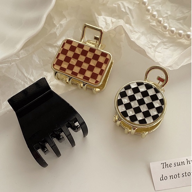 Kẹp Càng Cua Cỡ Nhỏ Tạo Kiểu Tóc Đuôi Ngựa Cho Nữ