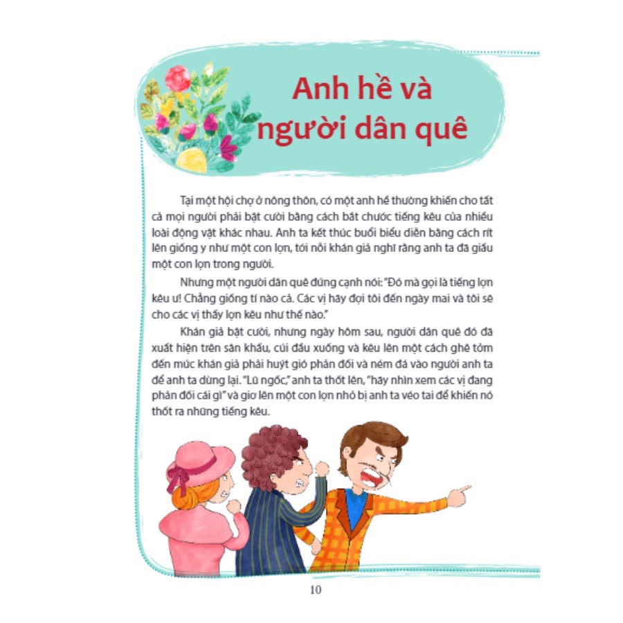 Sách : 100 Truyện Ngụ Ngôn Song Ngữ Anh - Việt Hay Nhất