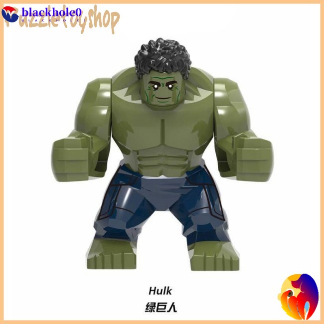 BH Lego Hulk Outrider Iron Man Thor Spiderman Thanos Avengers Minifigures Building Blocks Toys Compatible Lego Marvel