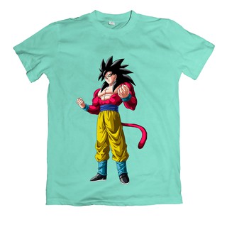 Áo thun in hình Goku SSJ4
