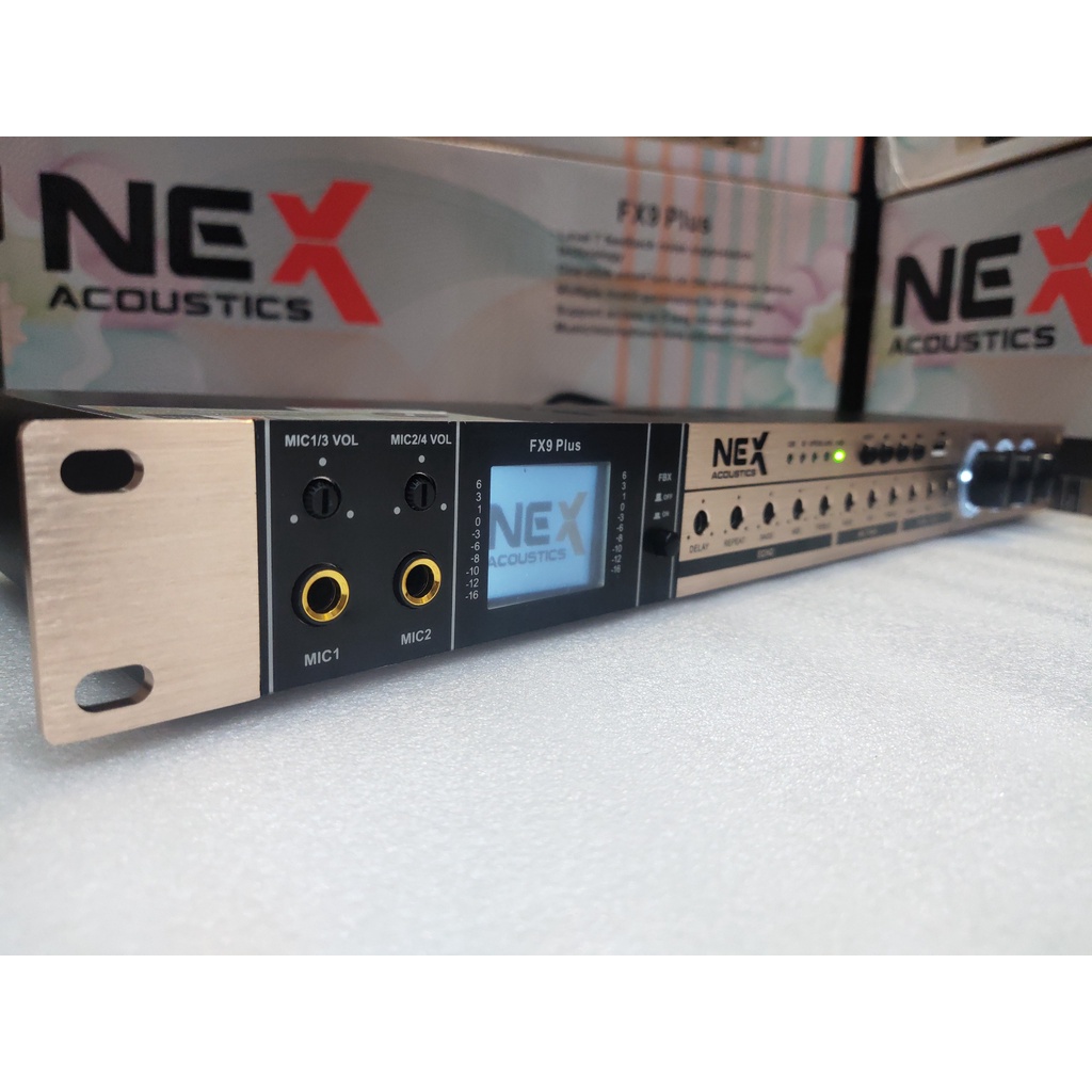 Vang cơ Ne.x FX9 Plus Karaoke chuyên nghiệp chống rú rít , Vang nhại tốt tăng cường bas , treble