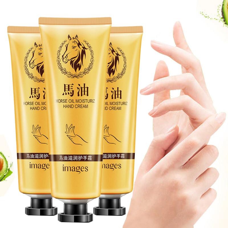 Kem Dưỡng Da Tay Chiết Xuất Dầu Ngựa Dưỡng Ẩm Chống Nứt Nẻ Làm Trắng Da