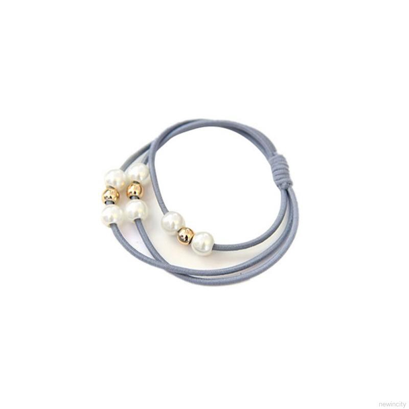 Thun cột tóc cho bé sơ sinh phong cách Hàn Quốc