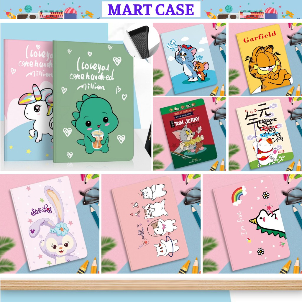 Ốp ipad silicon hình Love You cute ốp ipad pro 11/10.5/Air 3/10.2 gen 7/8 /Air 1/Air 2/2017/2018...MART CASE