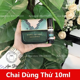 Nước Hoa Nữ Marc Jacobs Túi Xách Xanh Đậm Chai 10ml