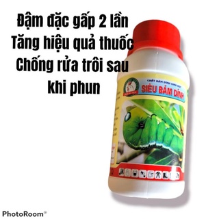 Bám dính sinh học chai lớn 220ml siêu đậm đặc 10% pha 200 lít nước