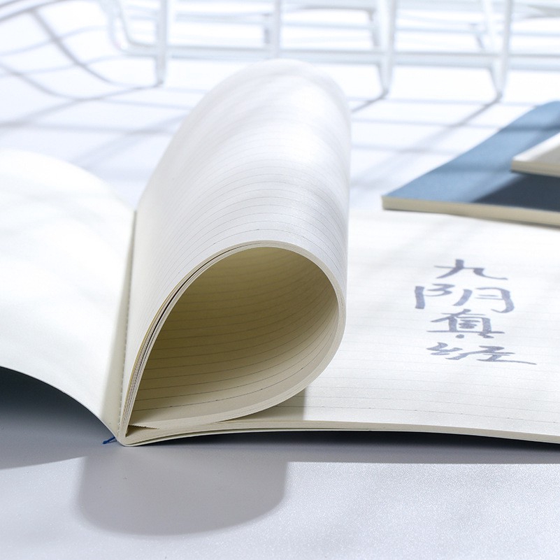 Tập sổ ghi chép phong cách võ công Trung Hoa thiết kế độc đáo