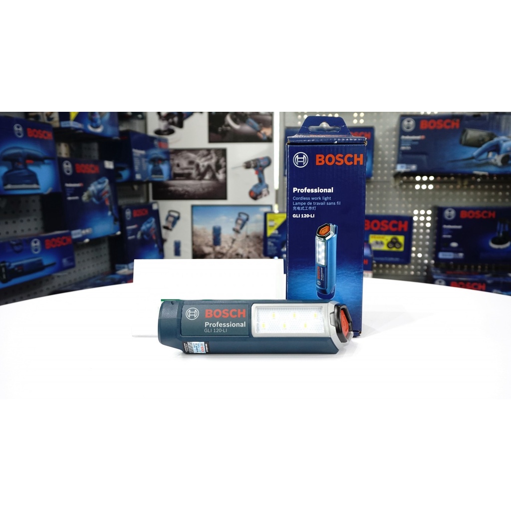 ĐÈN PIN CHIẾU SÁNG 12V BOSCH GLI 120-LI -HÀNG CHÍNH HÃNG