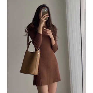 Váy len body tôn dáng dễ mặc