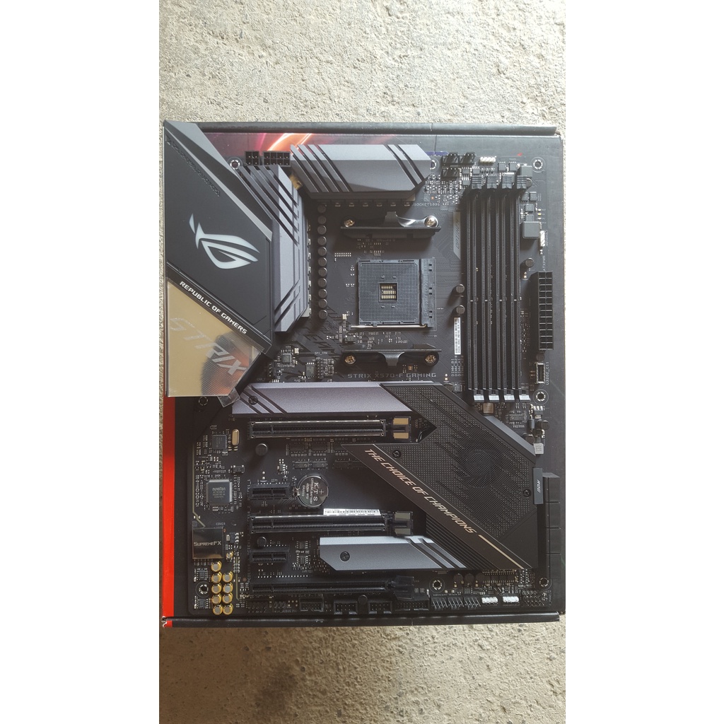 Mainboard AMD ASUS ROG STRIX X570-F GAMING new fullbox