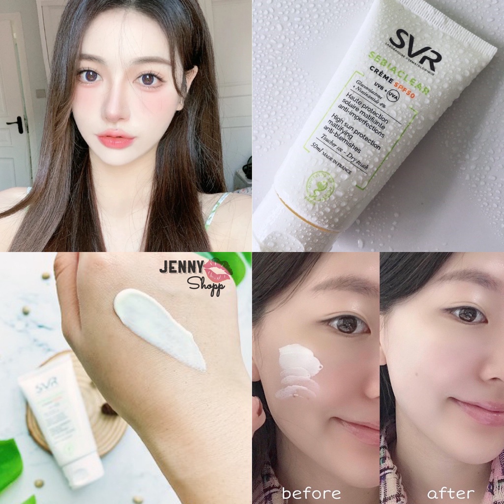 Kem Chống Nắng SVR Sebiaclear Creme SPF50 40ml