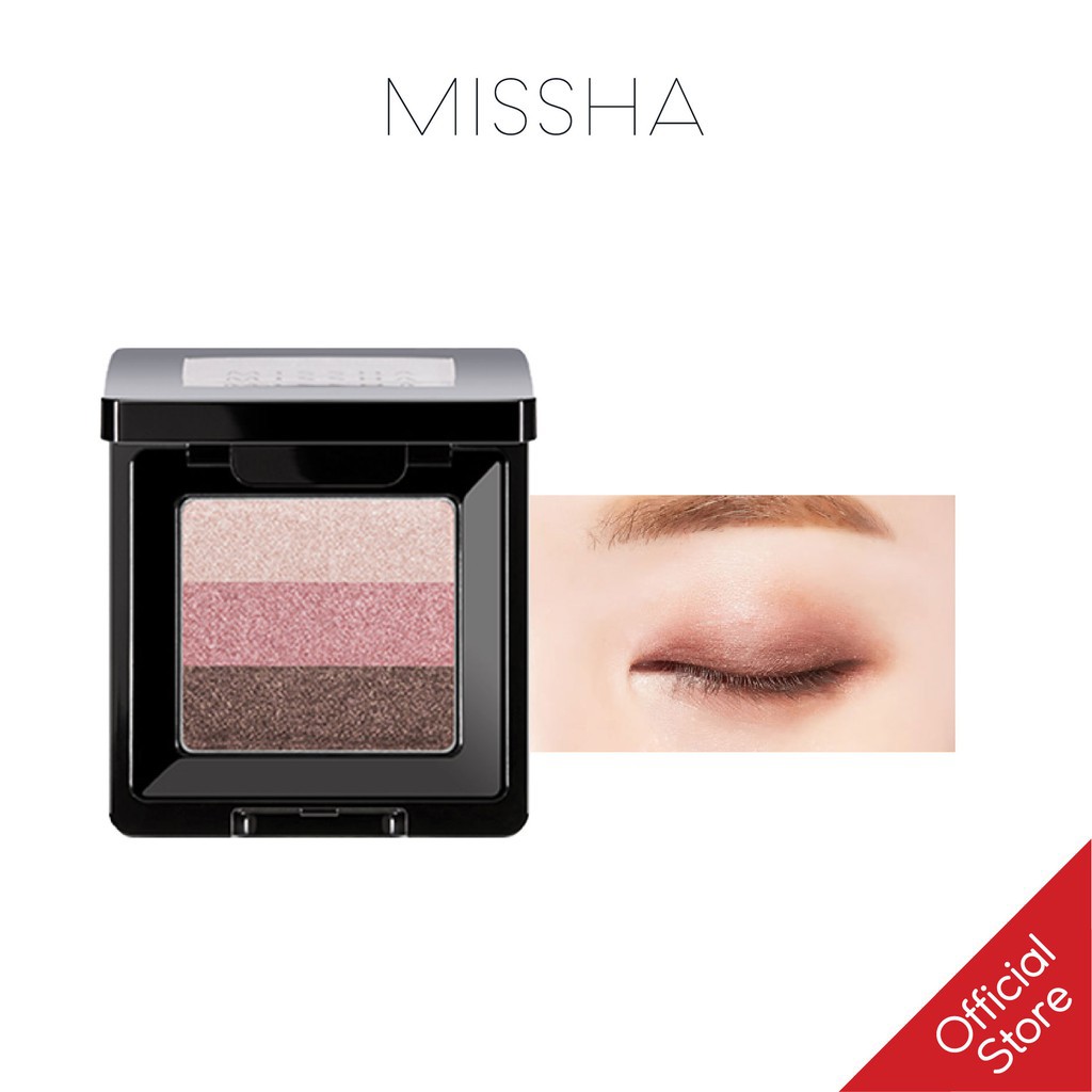 Combo Cushion Missha M Magic SPF 50+ PA+++ 15g&Phấn Mắt 3 Màu Missha Triple Shadow 1.5g | BigBuy360 - bigbuy360.vn
