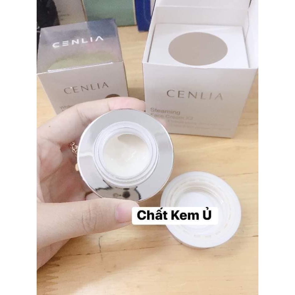 Kem ủ Trắng Face Cenlia Steaming face Cream x2