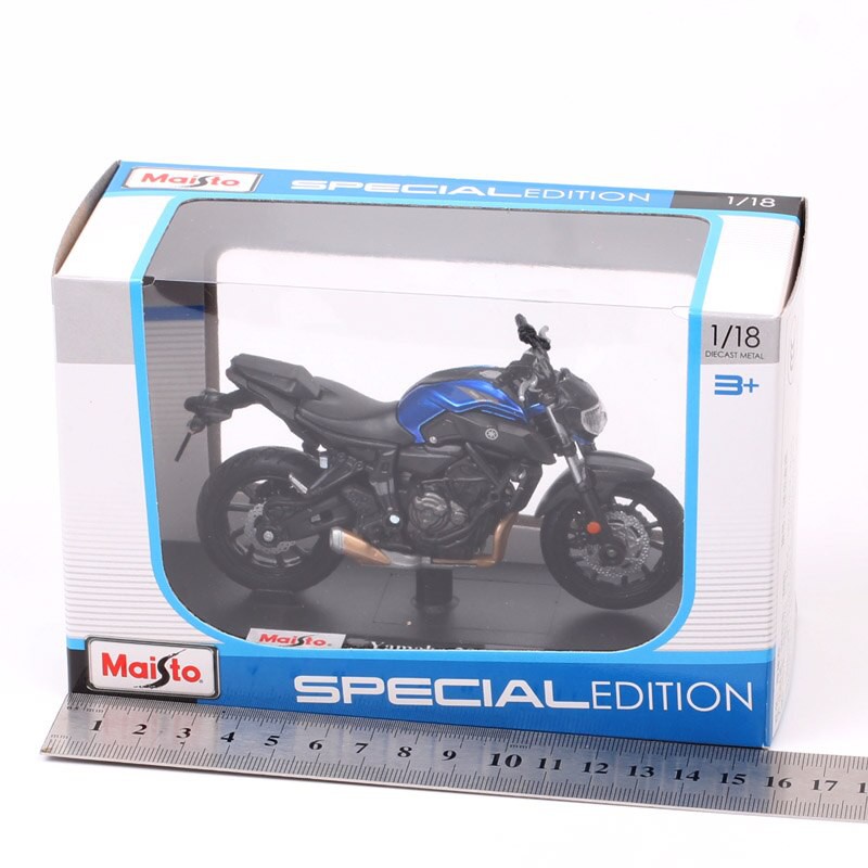 XE MÔ HÌNH MOTO Siêu xe YAMAHA MT-07 2018 - MAISTO tỷ lệ 1:18