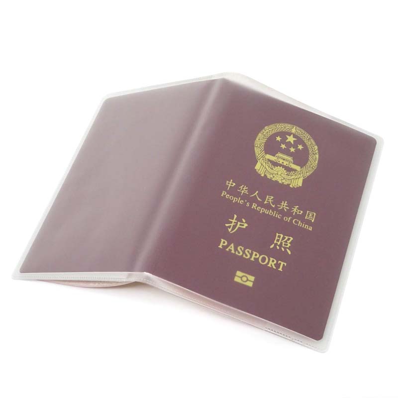 Vỏ bọc hộ chiếu bằng chất liệu cpvc trong suốt kháng nước