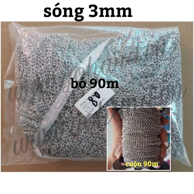 Sỉ Dây xích làm vòng handmade ( 90m)