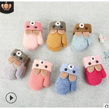Găng tay cho bé 👣FREESHIP👣 Đôi Găng Tay Giữ Ấm Xinh Xắn Cho Bé 1-3 tuổi rẻ đẹp GT05