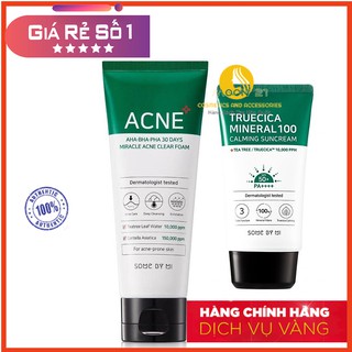 Bộ dưỡng da ngừa mụn Some By Mi Full Size Auth Hàn Quốc