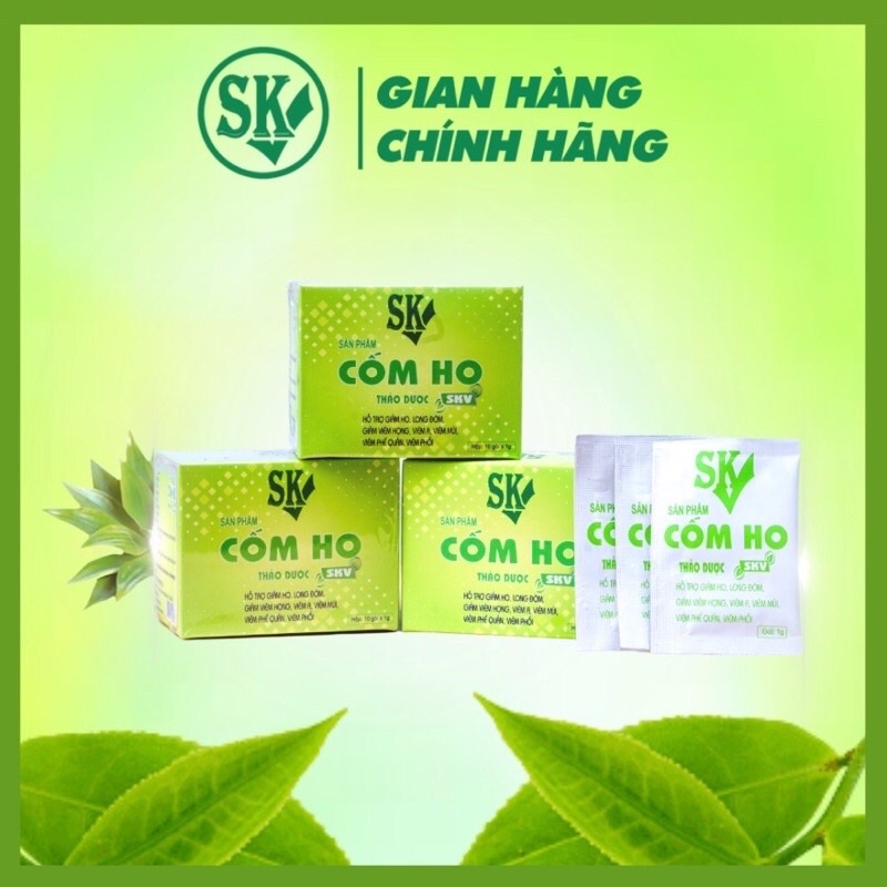 ✅ CAM KẾT CHÍNH HÃNG CỐM HO THẢO DƯỢC SKV