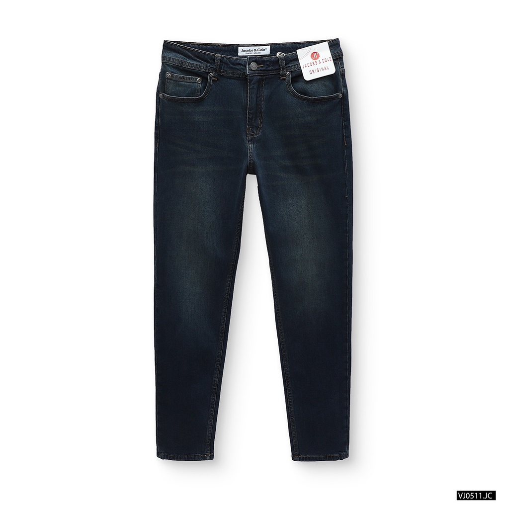Quần Jeans Jacobs & cole wash nhẹ (Xanh đen)