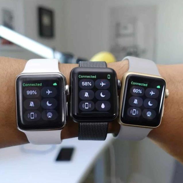 Đồng hồ Apple Watch Series 1 2 3 4 5 6 SE Nhôm 38mm 40mm 42mm 44mm giá rẻ mới 99% Lỗi là Đổi tại Xoăn Store