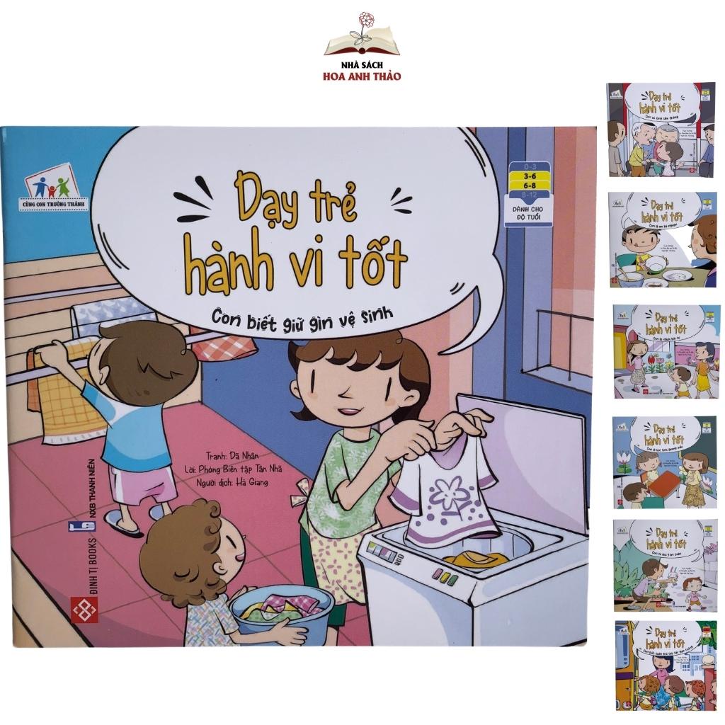 Sách - Dậy Trẻ Hành Vi Tốt - Bộ 7 quyển - Đinh Tị