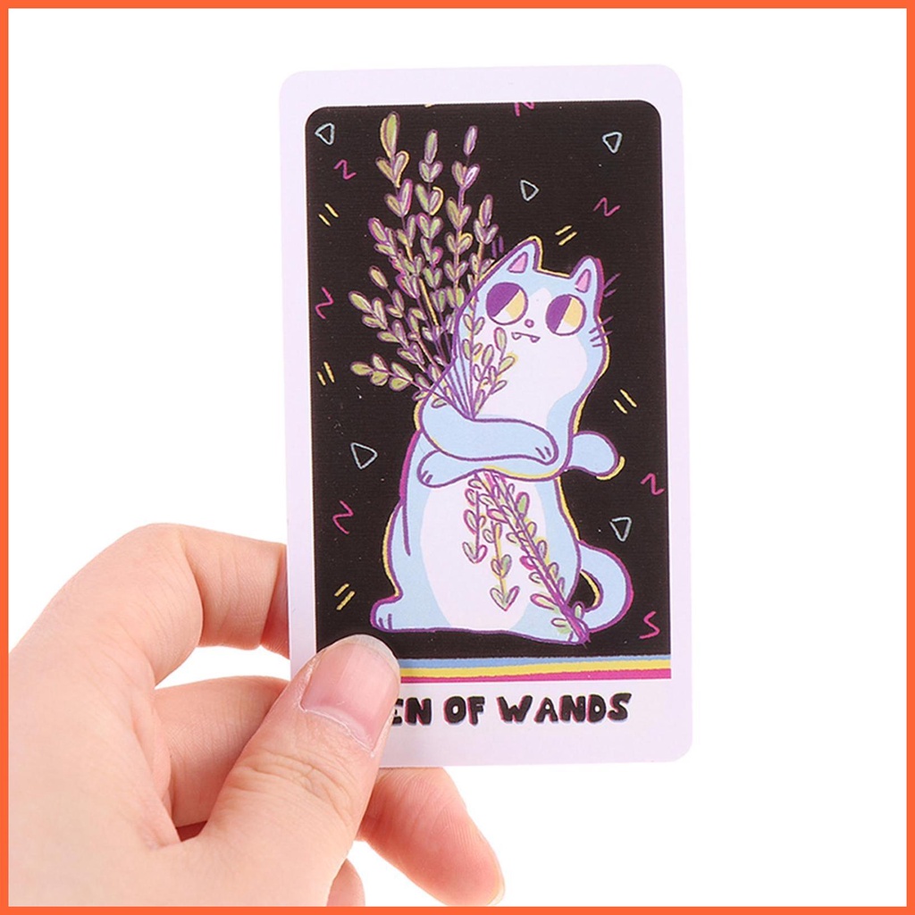 Bộ Bài Tarot Cat Tarot Of Pagan Chuyên Dụng Cho Người Mới Bắt Đầu