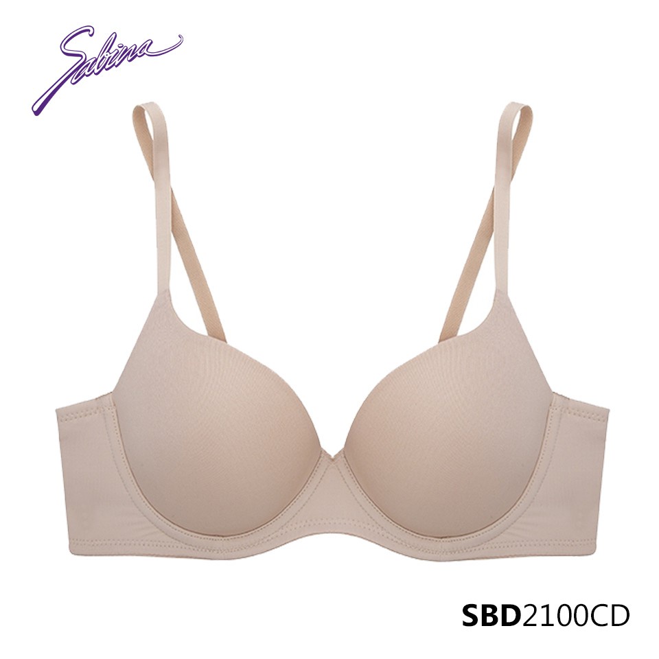 Combo 2 Áo Lót Mút Mỏng Có Kèm Miếng Mút Rời Phù Hợp Ngực Vừa Và Lớn Perfect Bra By Sabina SBD2100