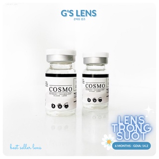 Lens Trong Suốt COSMO có từ 1 đến 10 Độ Cận Kính Áp Tròng Trong Suốt