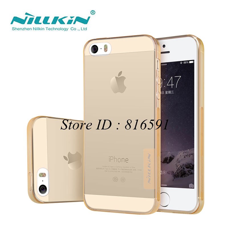 Ốp Điện Thoại Nillkin Bằng Tpu Mềm Siêu Mỏng Cho Iphone Se 4.0 Inch Iphone Se 5s