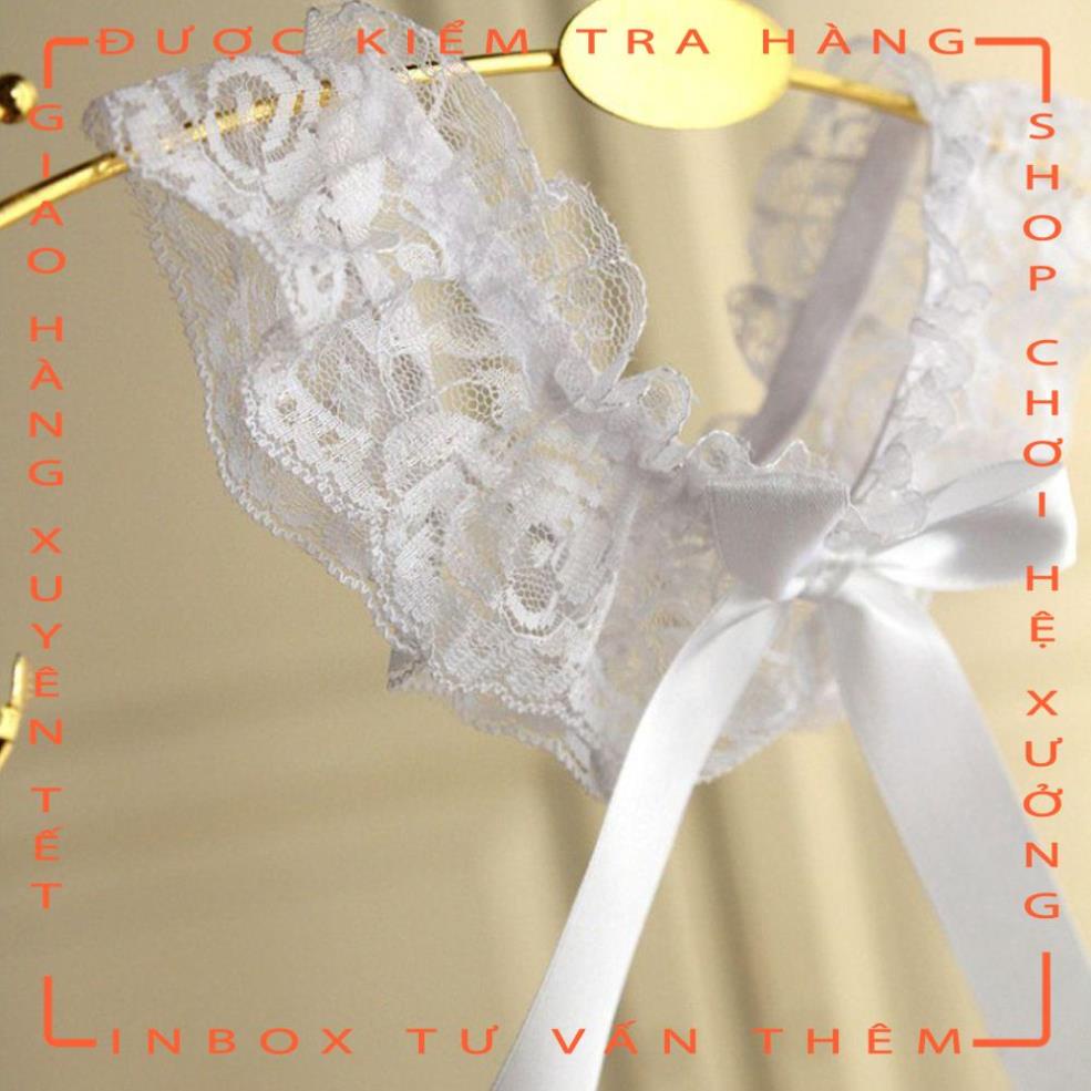 Dây ren cosplay có gắn nơ thiết kế đeo chân quyến rũ cho nữ  - hot tiktok | BigBuy360 - bigbuy360.vn