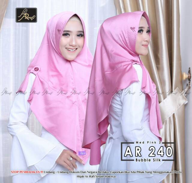 Ar Rafi Store Rafi Store Ar 240 Khimar Kancing Ar Rafi Store
