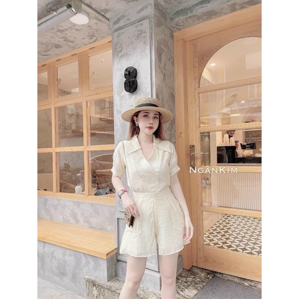 Set Vest Sơ Mi 2 Hàng Cúc | BigBuy360 - bigbuy360.vn