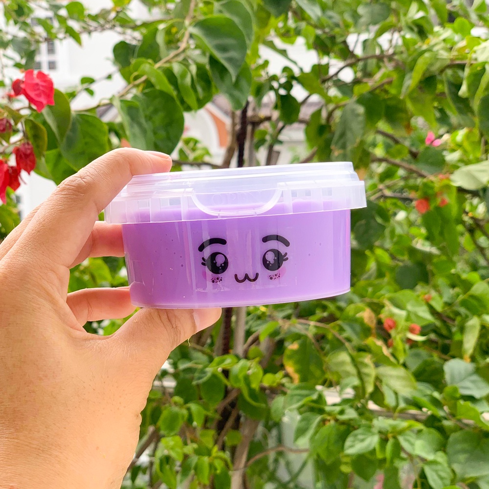 Basic Slime Hộp 200ml Hàng Cao Cấp Có Đủ 7 Màu - Đồ Chơi Chất Nhờn Ma Quái Gíup Thư Giãn