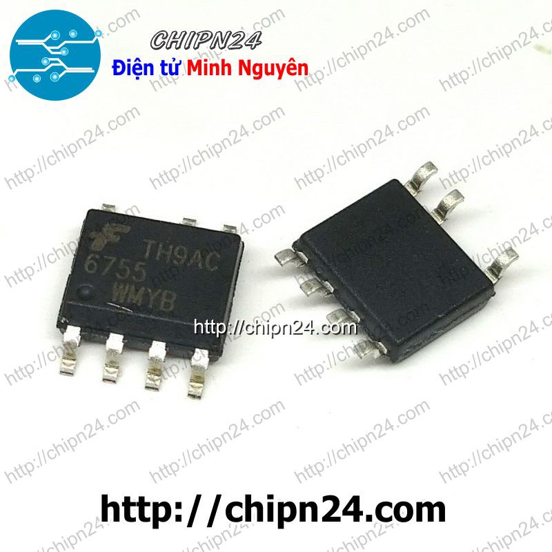 [1 CON] IC FAN6755 SOP-8 (SMD Dán) (FAN6755MYC 6755WMYB 6755)