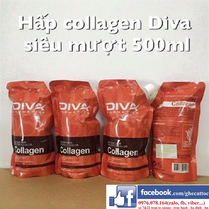 Hấp Tóc Phục Hồi Diva 500ml