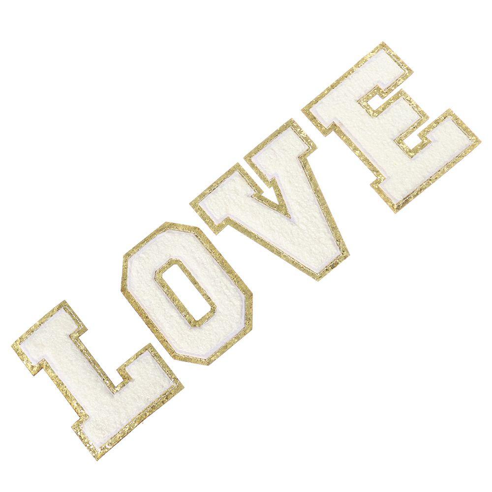 MIH Sticker Ủi Thêu Hình Chữ Cái Từ A-Z