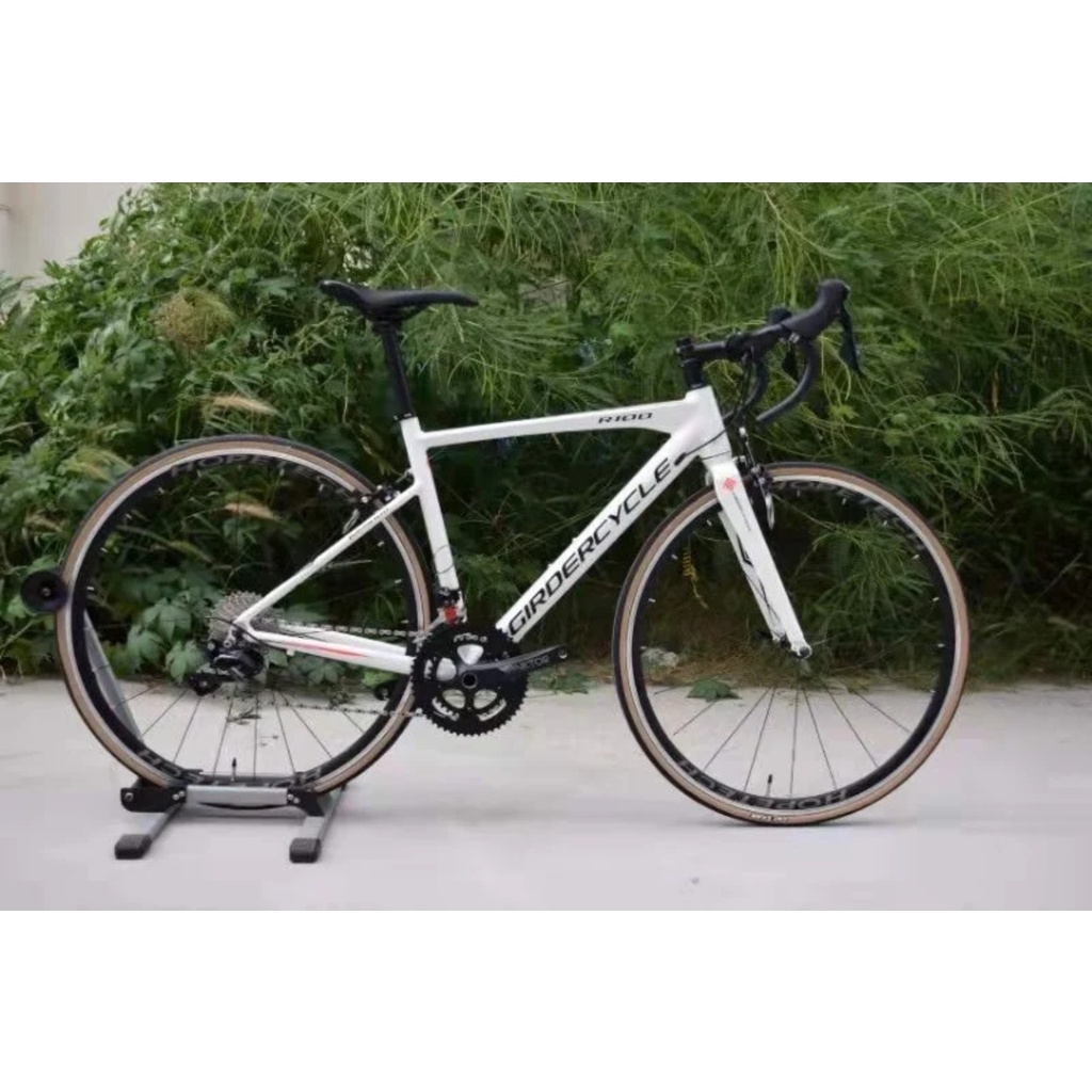Xe đạp đua GIRDERCYCLE R100, Khung nhôm cao cấp, Bộ đề Shimano 105 R7000, Xe mới 100%, Bảo hành 1 năm