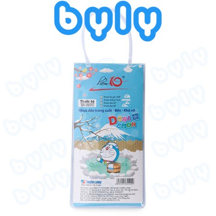 [Ship hỏa tốc] Bộ Thước Kẻ Doraemon 𝑻𝒉𝒊𝒆̂𝒏 𝑳𝒐𝒏𝒈 Điểm 10 TP-SR09/DO - ByLy Store