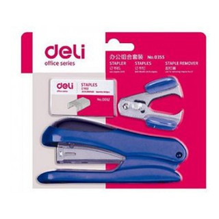 DẬP GHIM + NHỔ GHIM + LÕI GHIM DELI 0355