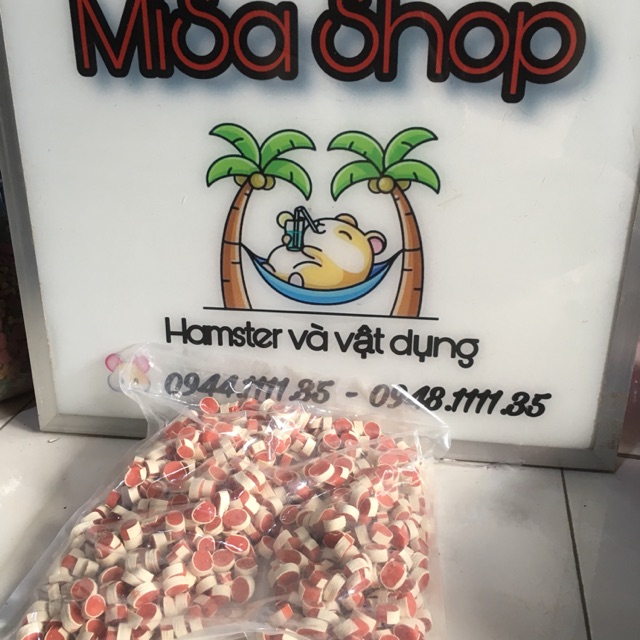 Snack bò cuộn sushi vỗ béo thú cưng