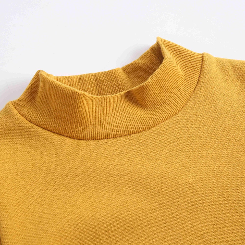 Đầm công chúa Sanlutoz màu vàng bằng cotton cho bé gái