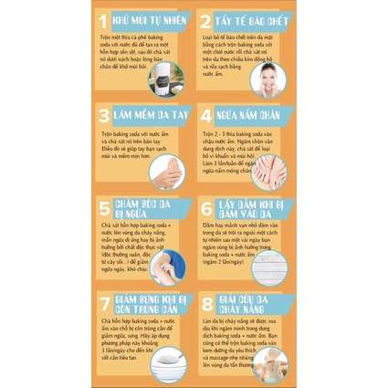 Bột Baking Soda Arm & Hammer Đa Chức Năng 454g USA