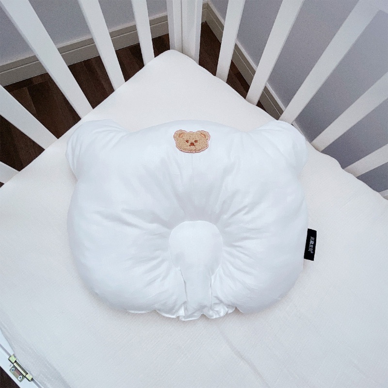 Gối Ngủ Kê Đầu Hình Gấu Dễ Thương Cho Bé Sơ Sinh