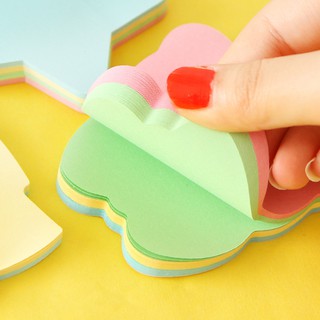 Giấy note hình xinh xắn nhiều màu (100 tờ) - giấy ghi chú