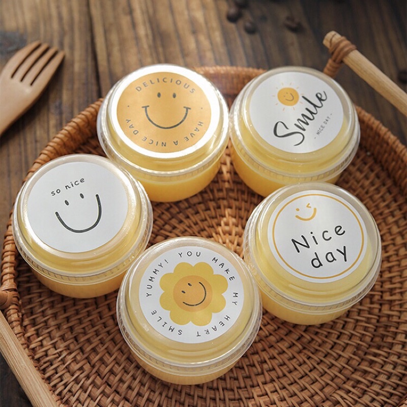 Tem Dán Sticker Nhãn Dán In Hình Dễ Thương Trang Trí Niêm Phong Bao Bì Hộp Đựng Bánh Kẹo - KAT Official Store