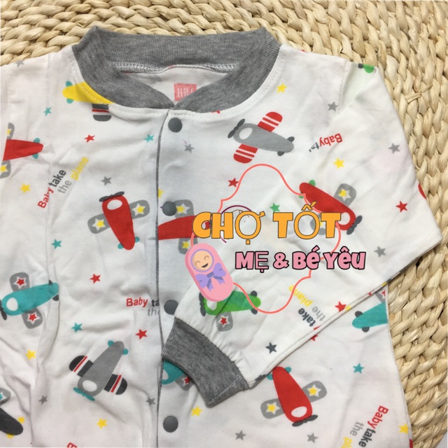 BỘ LIỀN  DÀI COTTON MỀM MÁT CHO BÉ SƠ SINH-8KG