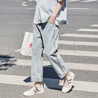 Quần denim phong cách Hàn Quốc trẻ trung thời trang cho nam